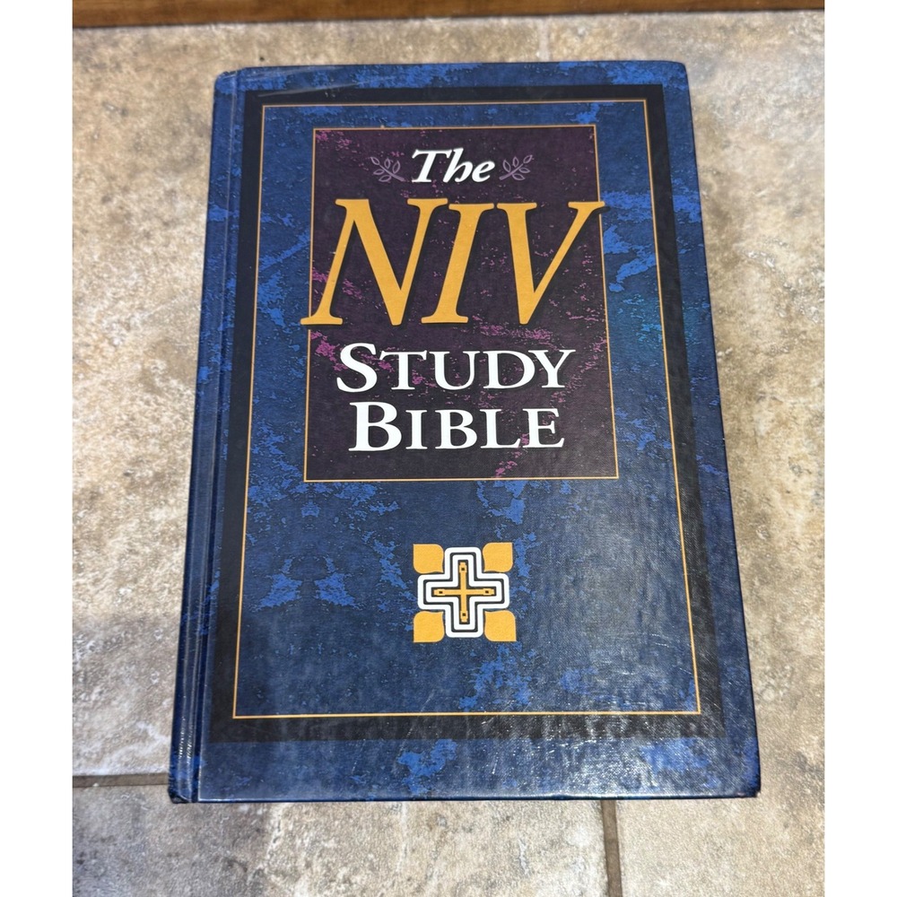 The NIV Study Bible New International Version Zondervan Hardcover